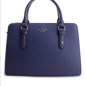 Kate Spade Blue Lise Mulberry Street Satchel